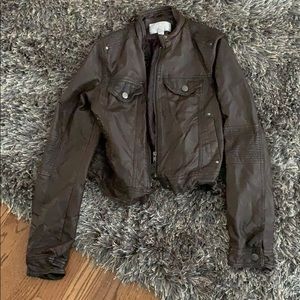 Small leather jacket